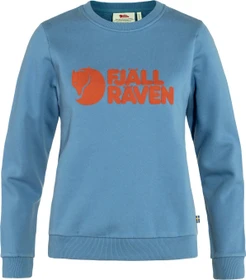 Fjällräven Logo Sweatshirt dawn blue/terracotta brown (Damen)