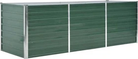 vidaXL Stahl Hochbeet 240x80cm grün
