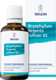 Weleda Bryophyllum Argento cultum RH D3 Dilution, 20ml