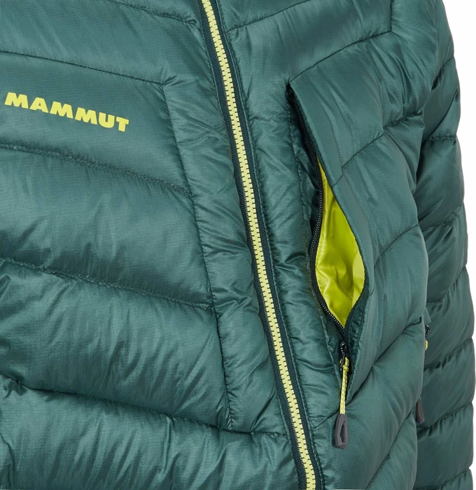 Mammut Broad Peak IN Hooded Funktionsjacke dark teal/canary (Herren)