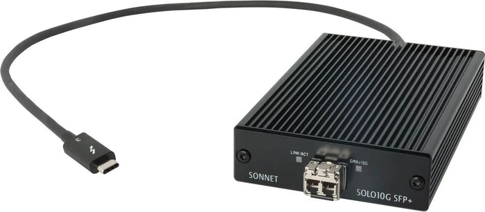 Sonnet Solo 10G SFP+ Thunderbolt 3 Edition LAN-Adapter, SFP+, Thunderbolt 3 [Stecker]