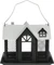 Trixie Vogelfutterhaus Villa mit 3 Kammern, schwarz/weiß Vorschaubild