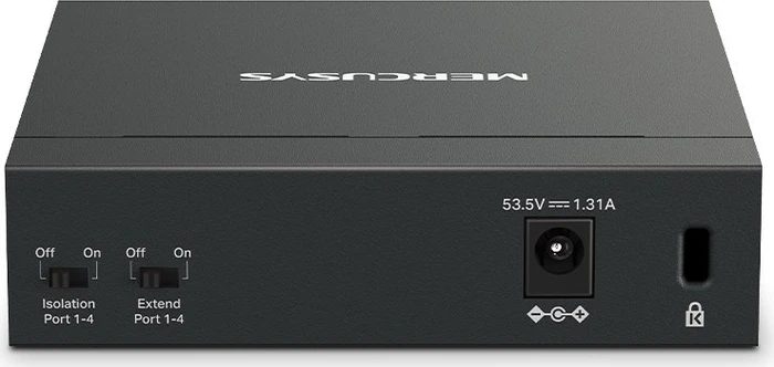 Mercusys Desktop Gigabit Switch, 5x RJ-45, 65W PoE+