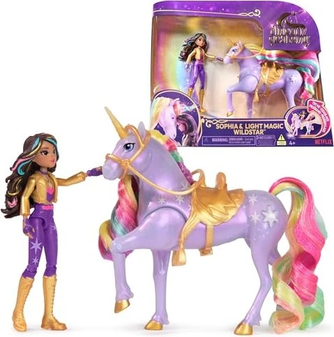 Spin Master Unicorn Academy - Licht-Magie Wildstar und Sophia