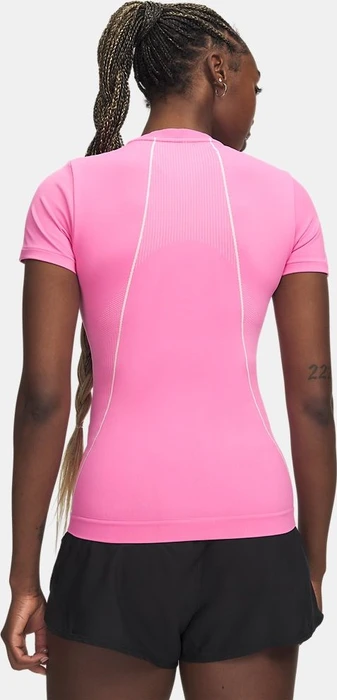 Under Armour Vanish Seamless Funktionsshirt kurzarm pink frenzy/prime pink (Damen)