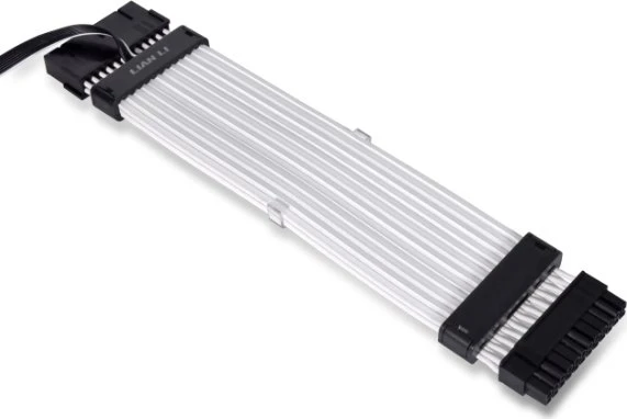 Lian Li Strimer Plus V2, 24-Pin ATX Verlängerungskabel, 6/8-Pin PCIe Verlängerungskabel, RGB beleuchtet, Set
