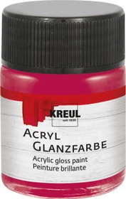 Kreul Acryl Glanzfarbe, bordeaux, 50ml