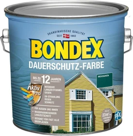 Bondex Dauerschutz-Farbe moosgrün, 2.5l