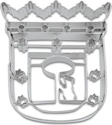 Städter Präge-Ausstecher Madrid Wappen 10.5cm
