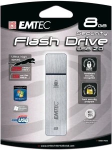 Emtec S530 AES 8GB, USB-A, USB 2.0
