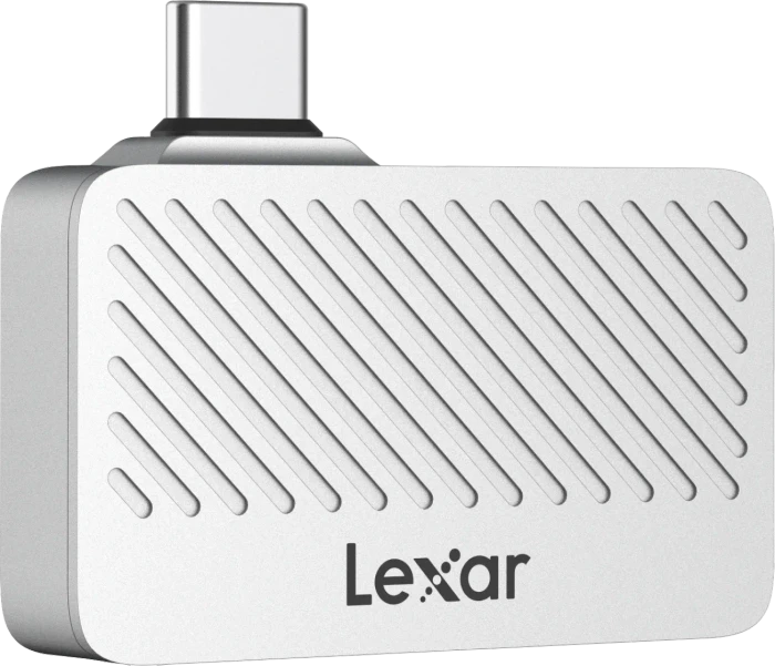 Lexar Professional Go Portable SSD (SL400), silber, 2TB, USB-C 3.2