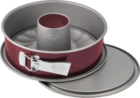 Dr. Oetker Back-Liebe Bicolor Dichte Springform mit Flach- und Rohrboden 26cm