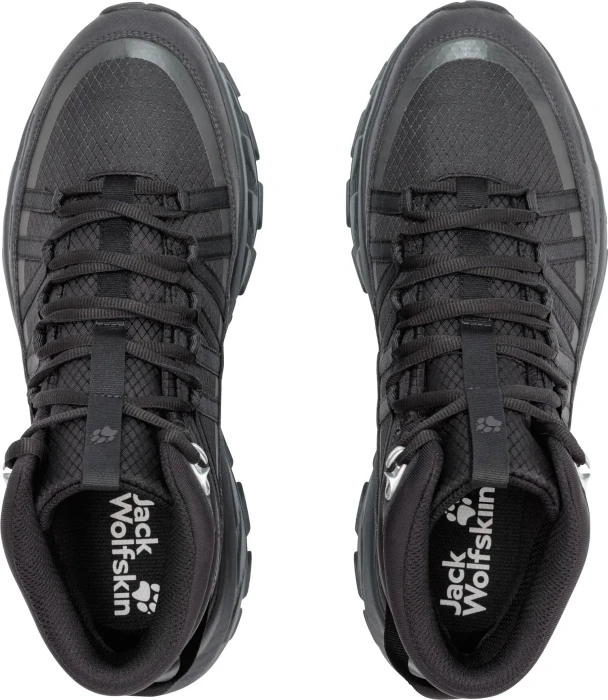 Jack Wolfskin Wild Hike Texapore Mid schwarz (Herren)