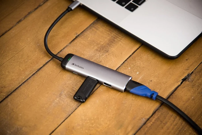 Verbatim Multiport Hub, USB-C 3.0 [Stecker]