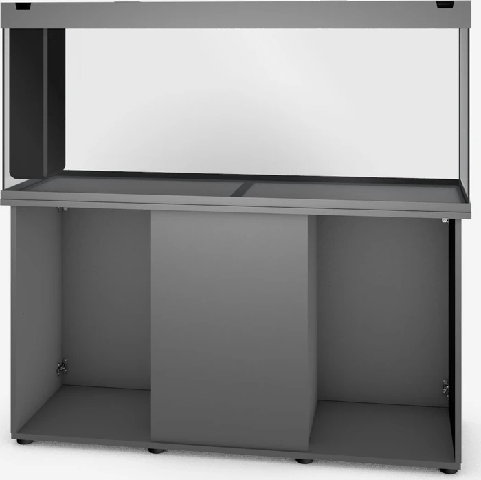 Juwel Rio 450 LED Aquarium-Set mit Unterschrank, grau/grau, 450l