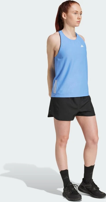 adidas Own the Run Laufshirt ärmellos blue fusion (Damen)