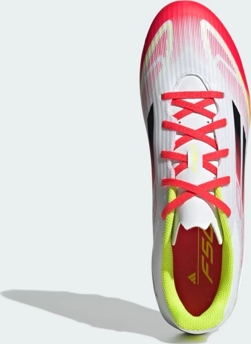 adidas F50 Club FG/MG gold metallic/cloud white/carbon black