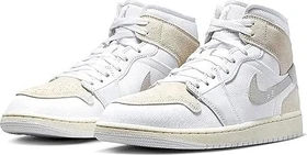 Nike Air Jordan 1 Mid SE Craft white/tech grey/sail/light orewood brown (Herren)