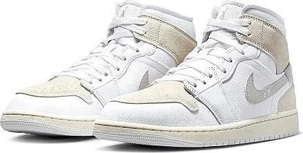 Nike Air Jordan 1 Mid SE Craft white/tech grey/sail/light orewood brown (Herren)