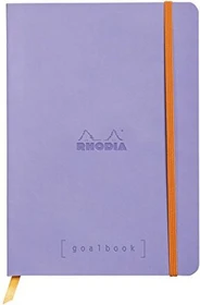 Rhodia Boutique goalbook, A5, punktiert, Softcover, iris blau, 120 Blatt