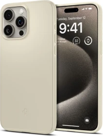 Spigen Thin Fit für Apple iPhone 15 Pro Max mute beige