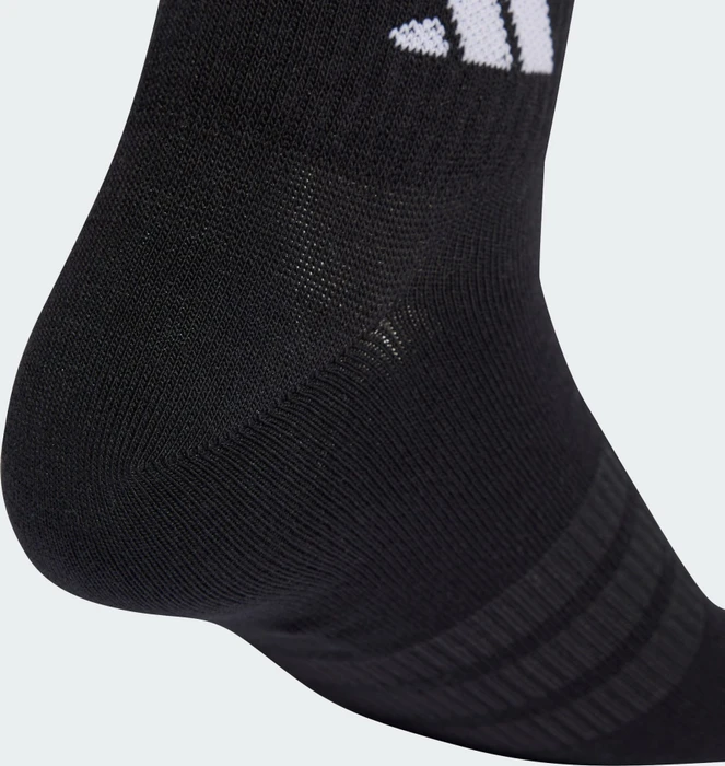 adidas Thin and Light Ankle Socken schwarz/weiß, 3 Paare