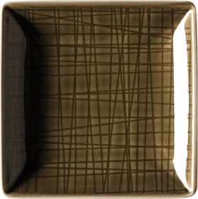 Rosenthal Mesh Weiß Schale quadratisch 10x10cm
