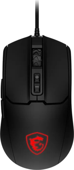 MSI Forge GM100 Gaming Mouse schwarz, USB
