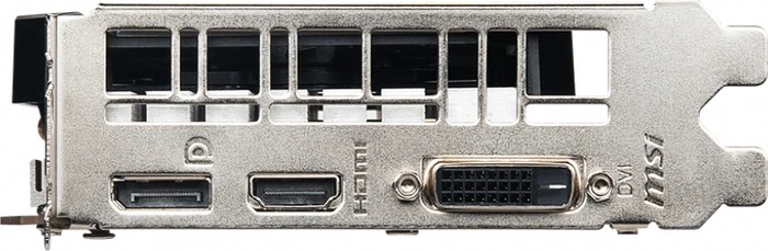 MSI GeForce GTX 1650 D6 Ventus XS V2, 4GB GDDR6, DVI, HDMI, DP