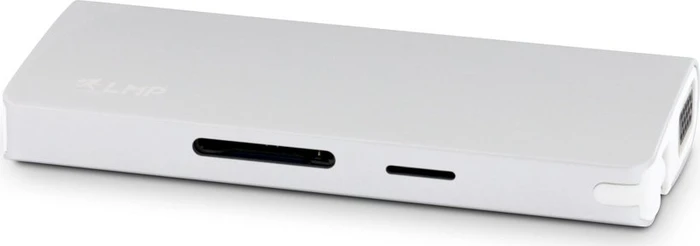 LMP USB-C Travel Dock, 9-Port, USB-C 3.0 [Stecker], silber