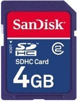 SanDisk 4GB, Class 2