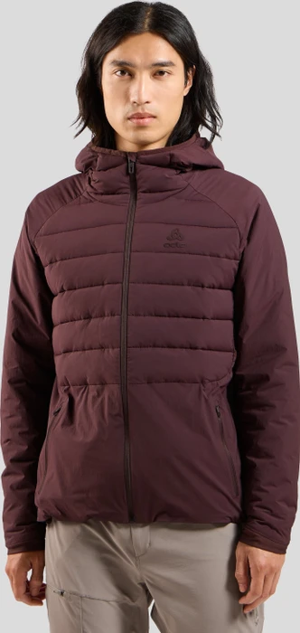 Odlo Ascent S-Thermic Mid Funktionsjacke fudge (Herren)