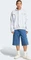 adidas Adicolor Denim Firebird Shorts Jeans medium blue denim (Herren) Vorschaubild