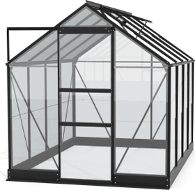 Vitavia Eris 5000 ESG 3mm Gewächshaus schwarz