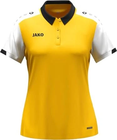 Jako Dynamic Poloshirt kurzarm yellow/white/dark (Damen)