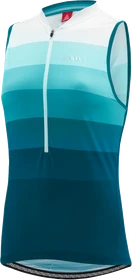 Löffler HZ Rainbow Trikot ärmellos blue coral (Damen)