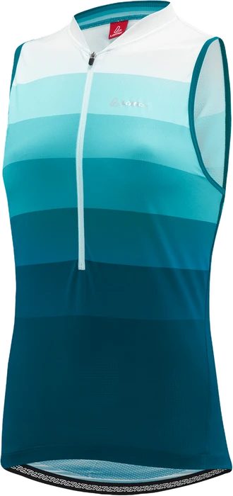 Löffler HZ Rainbow Trikot ärmellos blue coral (Damen)