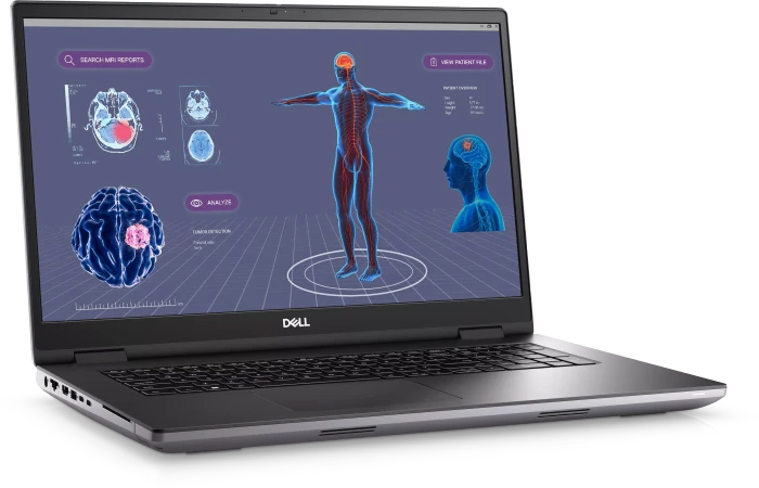 Dell Precision 7780, Core i7-13850HX, 16GB RAM, 512GB SSD, RTX 2000 Ada Generation, DE