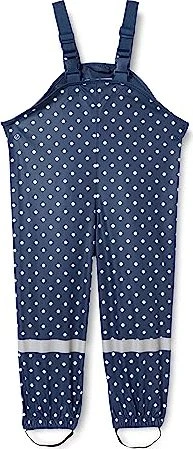 Playshoes Punkte Träger Matschhose lang marine (Junior)