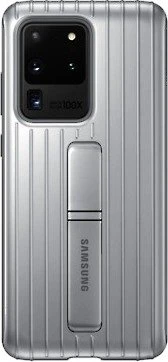 Samsung Protective Standing Cover für Galaxy S20 Ultra silber