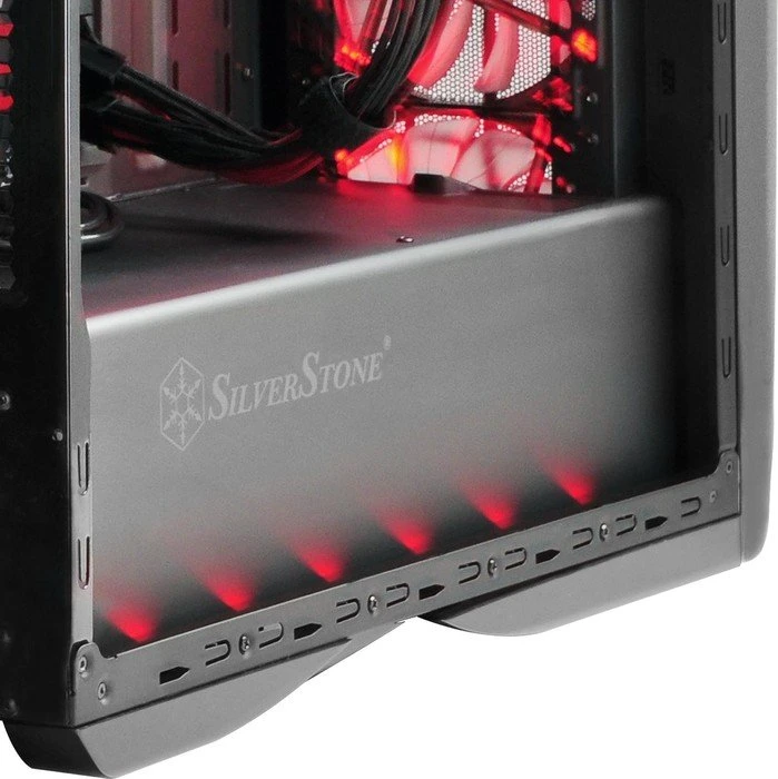 SilverStone Primera PM01, schwarz, Acrylfenster