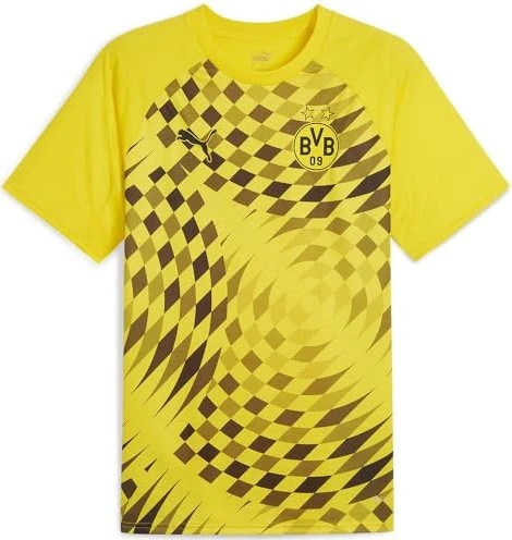 Puma BVB Borussia Dortmund 2023/2024 Aufwärmtrikot kurzarm (Herren)
