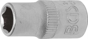 BGS technic Pro Torque Außensechskant Steckschlüssel 1/4", 7mm