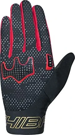 Chiba Infinity Fahrradhandschuhe schwarz/rot