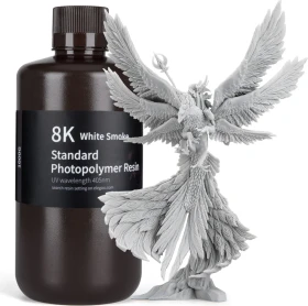 Elegoo 8K Standard Resin White Smoke, 1.00kg