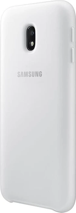 Samsung Dual Layer Cover für Galaxy J3 (2017) weiß
