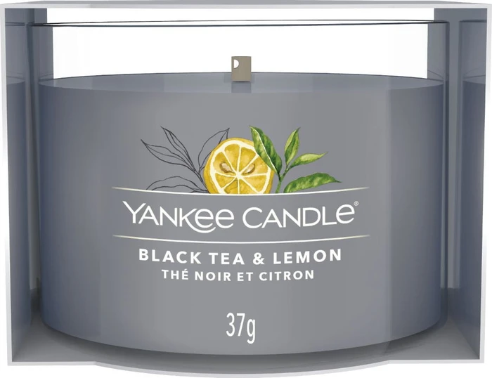 Yankee Candle Black Tea & Lemon Duftkerze, 37g