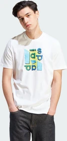 adidas Sportswear Photo Real Two-Tone T-Shirt kurzarm weiß (Herren)