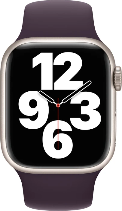 Apple Sportarmband Regular für Apple Watch 41mm holunder