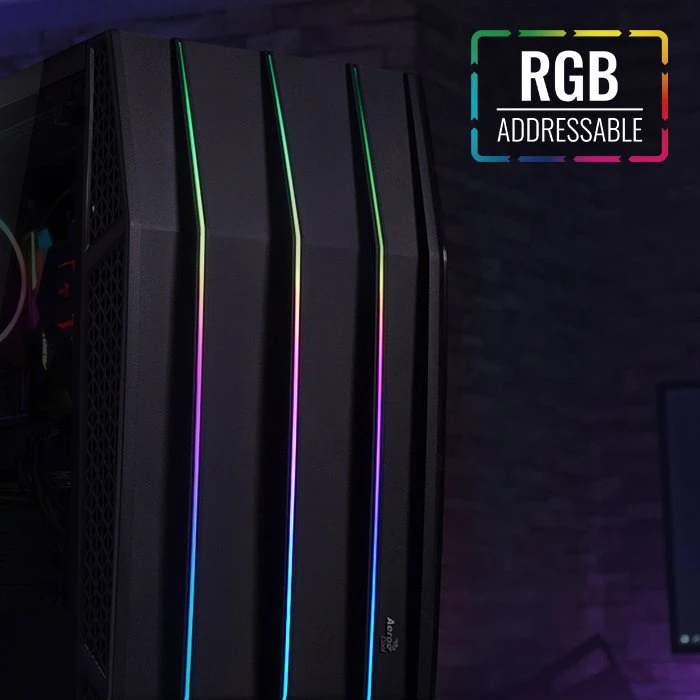 AeroCool Klaw, Glasfenster